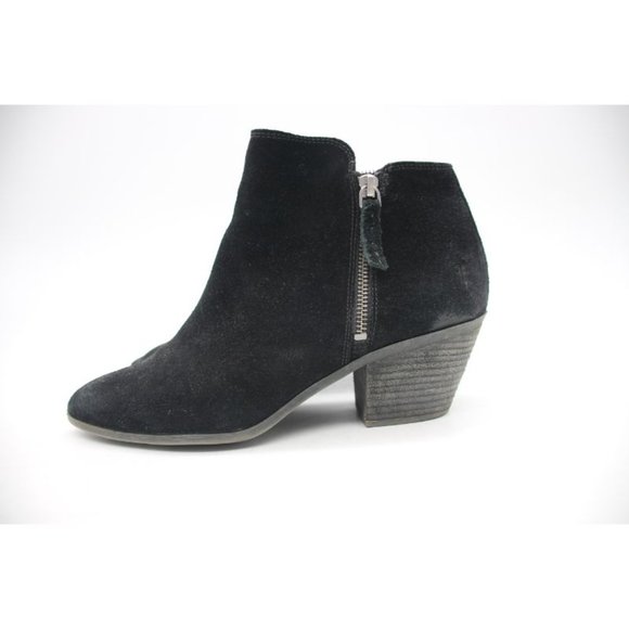 Frye Ankle Boots 3470015 Women's Size 10 M Judy Suede Double Zipper Booties - Picture 9 of 11